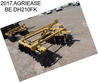 2017 AGRIEASE BE DH210FK