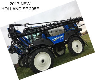 2017 NEW HOLLAND SP.295F