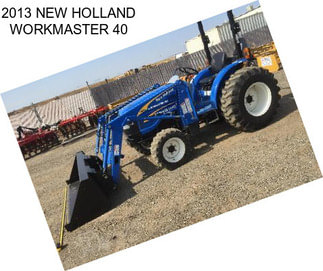 2013 NEW HOLLAND WORKMASTER 40