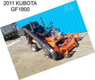 2011 KUBOTA GF1800