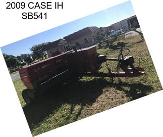 2009 CASE IH SB541