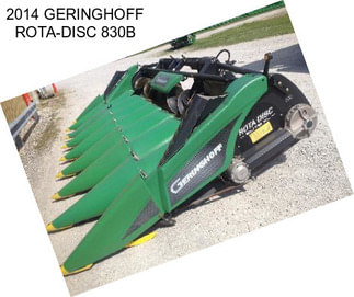 2014 GERINGHOFF ROTA-DISC 830B