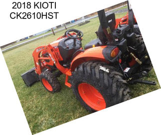 2018 KIOTI CK2610HST