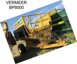 VERMEER BP8000