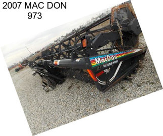 2007 MAC DON 973