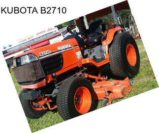 KUBOTA B2710