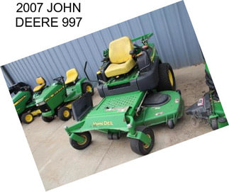 2007 JOHN DEERE 997