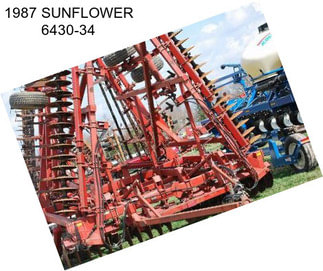 1987 SUNFLOWER 6430-34