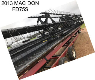 2013 MAC DON FD75S