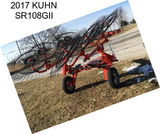 2017 KUHN SR108GII