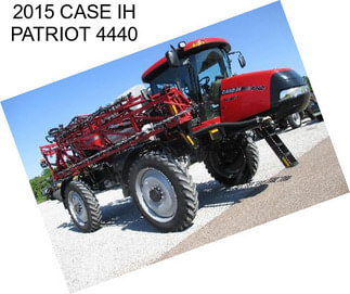 2015 CASE IH PATRIOT 4440