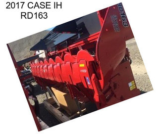 2017 CASE IH RD163