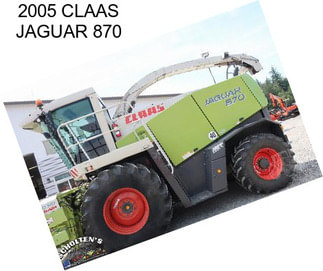 2005 CLAAS JAGUAR 870