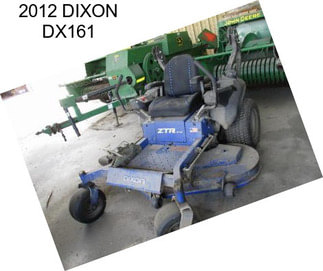 2012 DIXON DX161