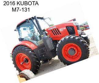 2016 KUBOTA M7-131