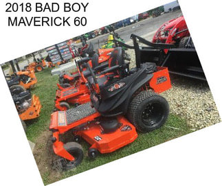 2018 BAD BOY MAVERICK 60