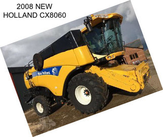 2008 NEW HOLLAND CX8060