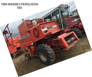 1984 MASSEY-FERGUSON 550