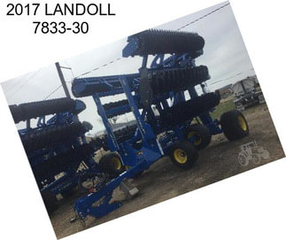 2017 LANDOLL 7833-30