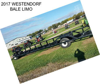 2017 WESTENDORF BALE LIMO