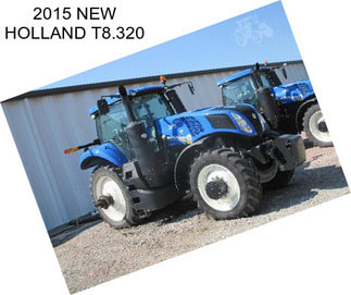 2015 NEW HOLLAND T8.320