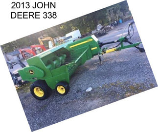 2013 JOHN DEERE 338