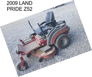 2009 LAND PRIDE Z52