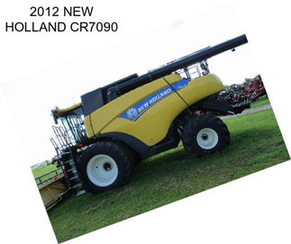 2012 NEW HOLLAND CR7090