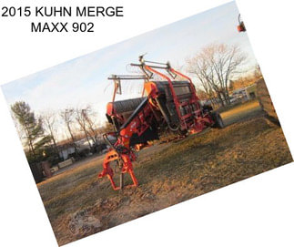 2015 KUHN MERGE MAXX 902