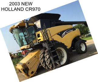 2003 NEW HOLLAND CR970