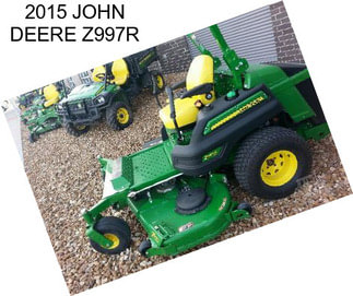 2015 JOHN DEERE Z997R