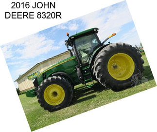 2016 JOHN DEERE 8320R