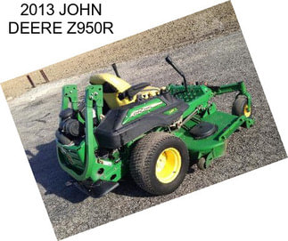 2013 JOHN DEERE Z950R