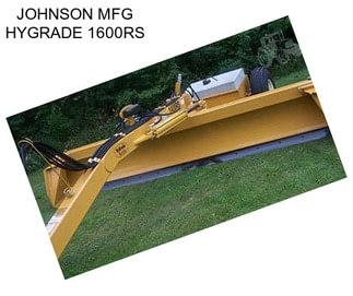 JOHNSON MFG HYGRADE 1600RS