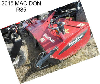2016 MAC DON R85