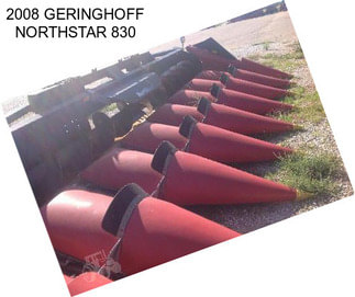 2008 GERINGHOFF NORTHSTAR 830