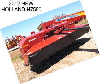 2012 NEW HOLLAND H7550