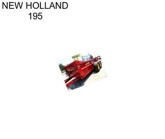 NEW HOLLAND 195