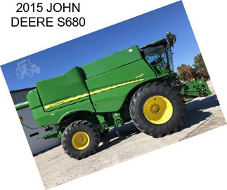 2015 JOHN DEERE S680