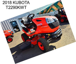 2018 KUBOTA T2290KWT