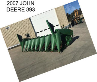 2007 JOHN DEERE 893