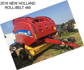 2016 NEW HOLLAND ROLL-BELT 460