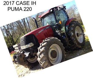 2017 CASE IH PUMA 220