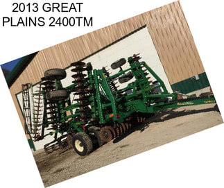 2013 GREAT PLAINS 2400TM