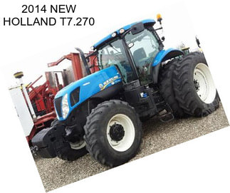 2014 NEW HOLLAND T7.270