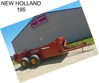 NEW HOLLAND 195