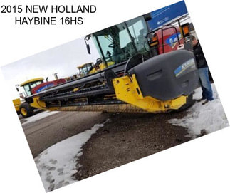 2015 NEW HOLLAND HAYBINE 16HS