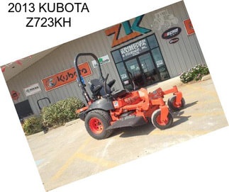 2013 KUBOTA Z723KH