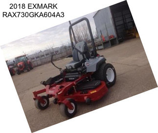 2018 EXMARK RAX730GKA604A3