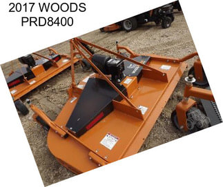 2017 WOODS PRD8400